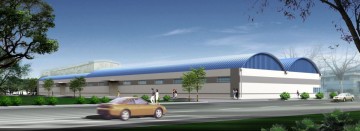 拱形屋頂設計示意圖