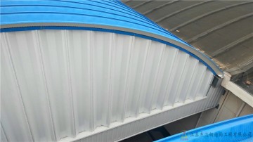 江蘇連云港中儲糧倉間罩棚新建工程